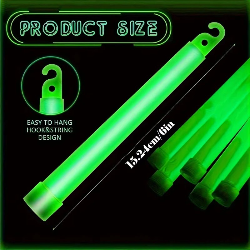 Glow Sticks Survival - Bastoncino luminoso a LED di alta