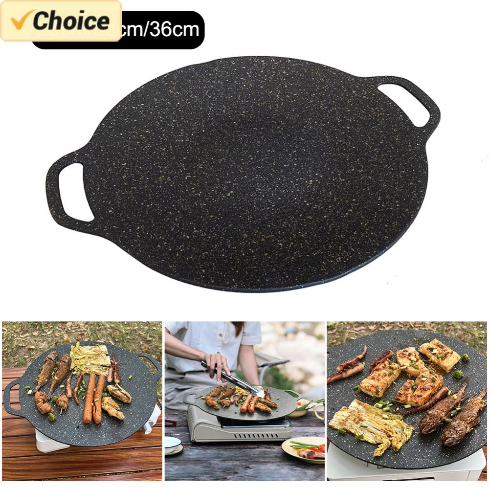 Outdoor Camping Griddle - Griglia per esterni padella Roastig coreana
