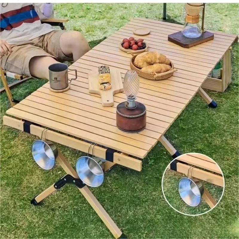 Outdoor Activities In Camping - Tavolo portaoggetti per rotoli di uova