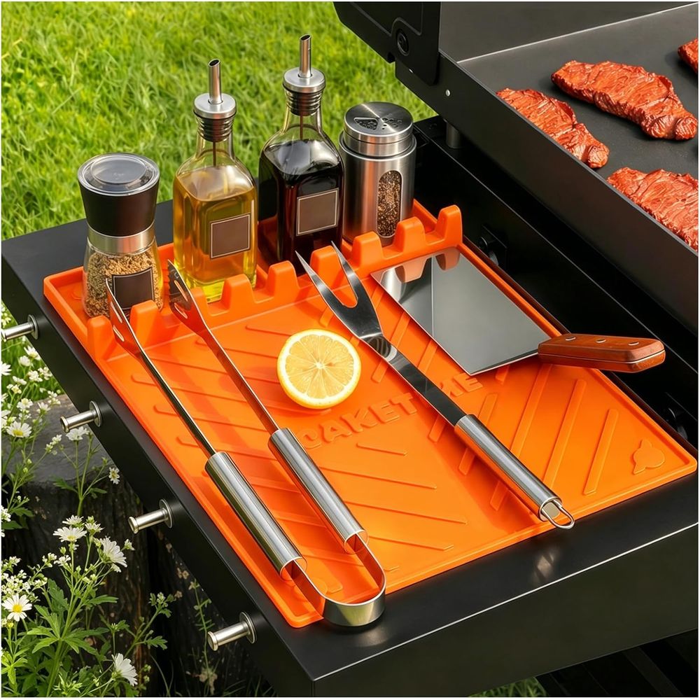Outdoor Camping Griddle - Tappetini in Silicone per Griglia o