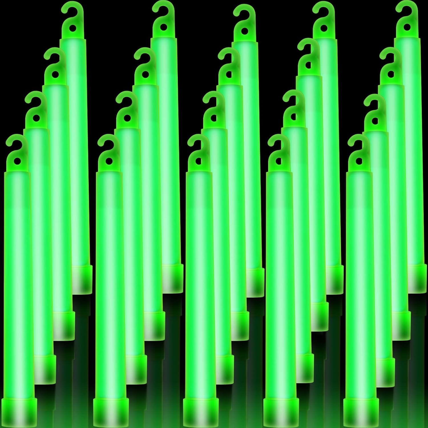 Glow Sticks Survival - Bastoncini luminosi Bulk Green Emergenza Bagliore