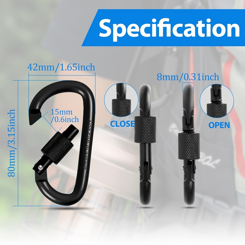 6 pezzi di porte a spirale con - Outdoor Activities In Camping recensione e prezzo