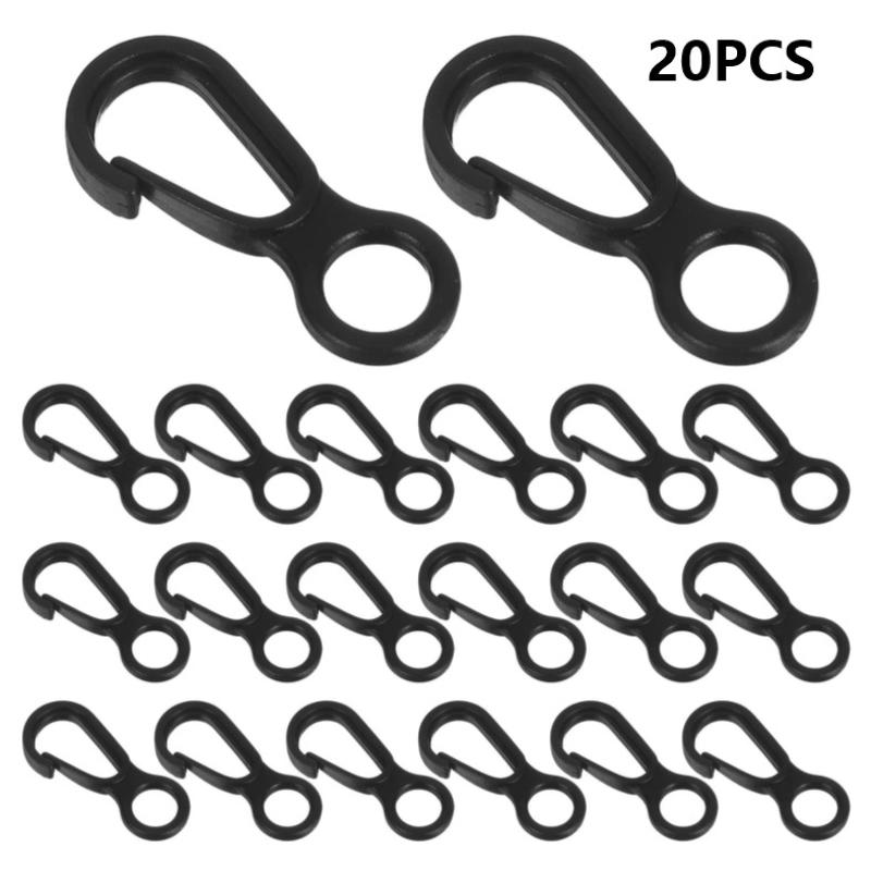 20 pezzi di ganci a scatto in  - Outdoor Activities In Camping recensione e prezzo