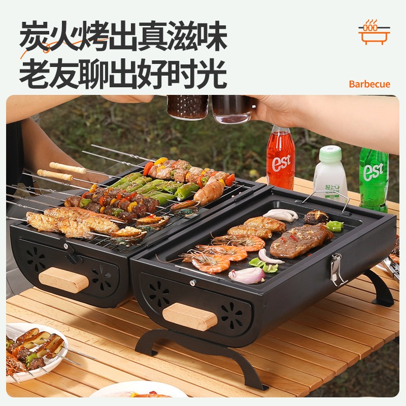 Griglia e Piastra 2 in 1 per C - Outdoor Camping Griddle recensione e prezzo
