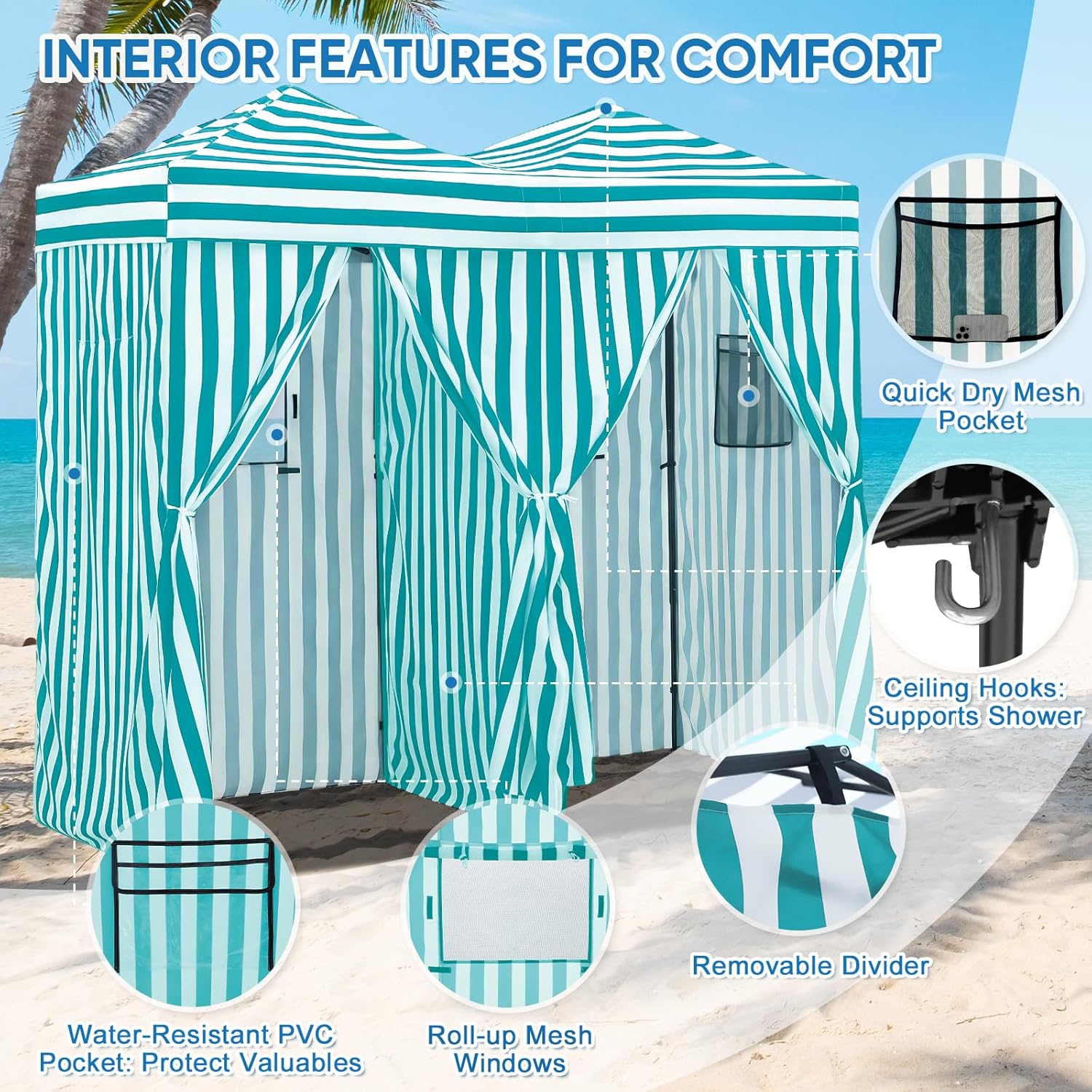 Tenda Spogliatoio Portatile da - Camping Tent recensione e prezzo