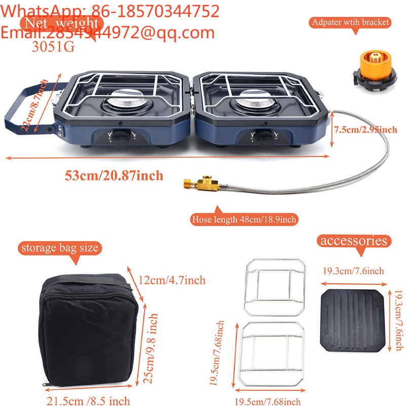Fornello a Gas Portatile Piegh - Outdoor Gas Stove recensione e prezzo