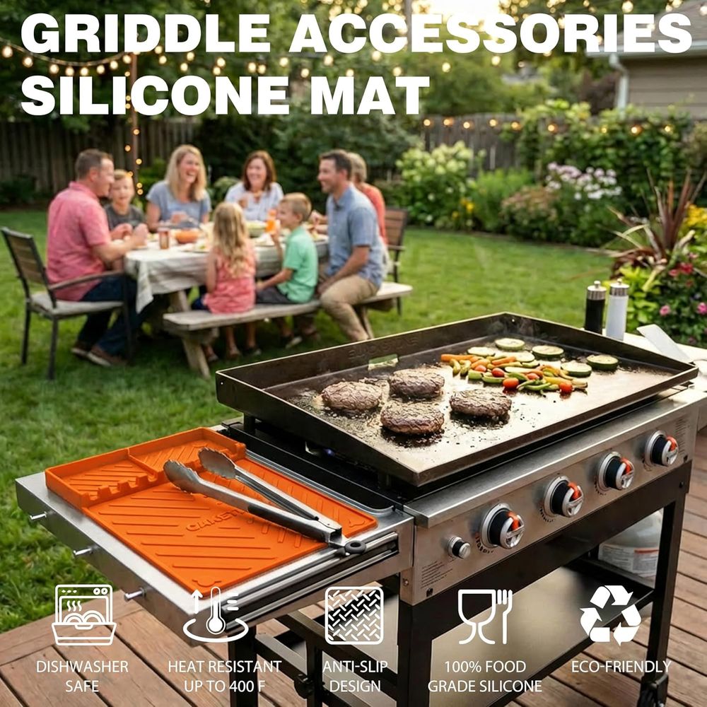 Tappetini in Silicone per Grig - Outdoor Camping Griddle recensione e prezzo