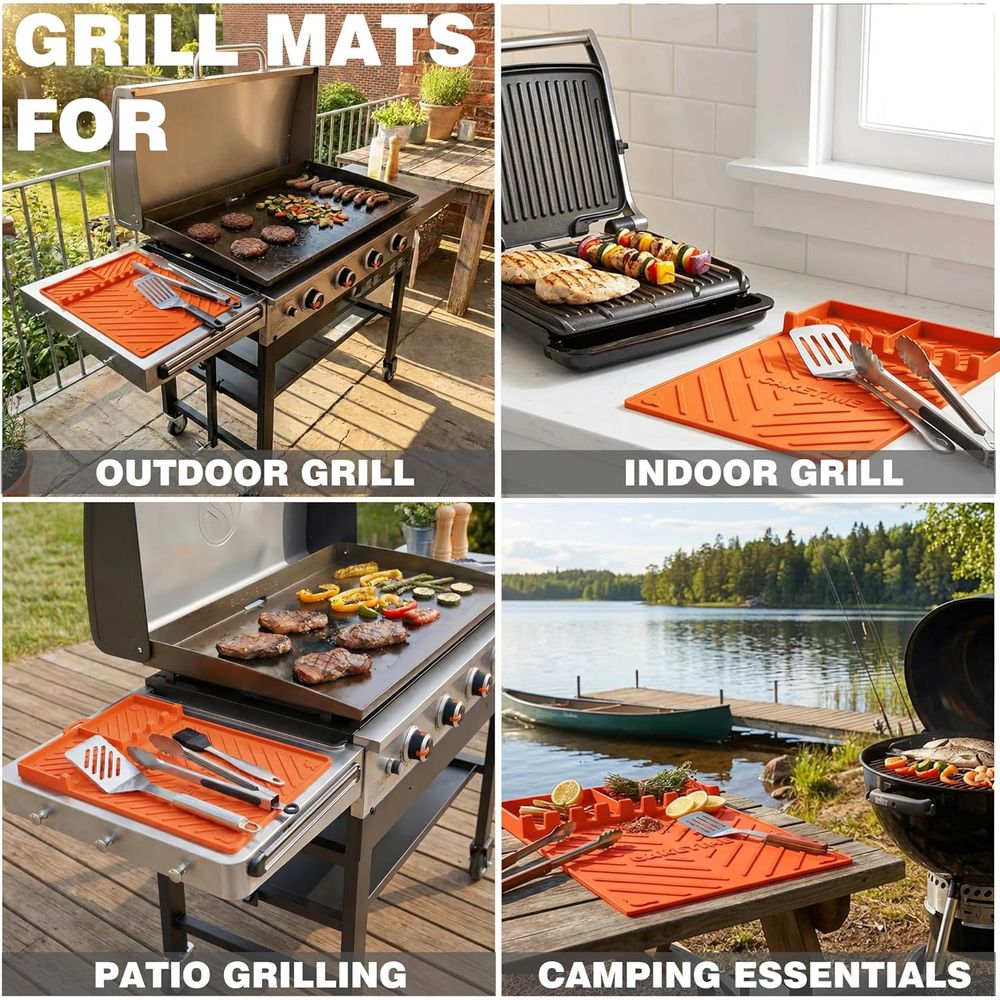 Tappetini in Silicone per Grig - Outdoor Camping Griddle recensione e prezzo