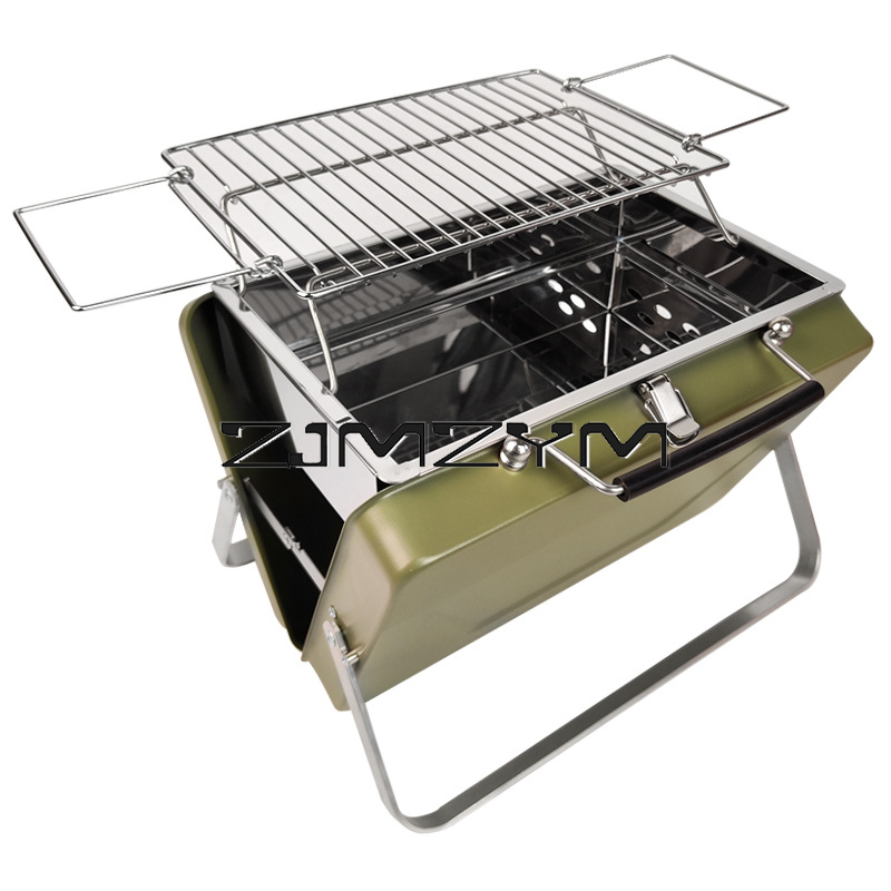 Griglia per barbecue pieghevol - Outdoor Camping Griddle recensione e prezzo